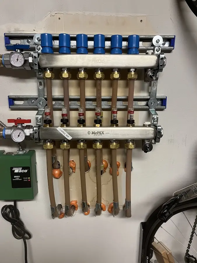 Plumber performing Gas Line Installation at a residential property in Cookeville